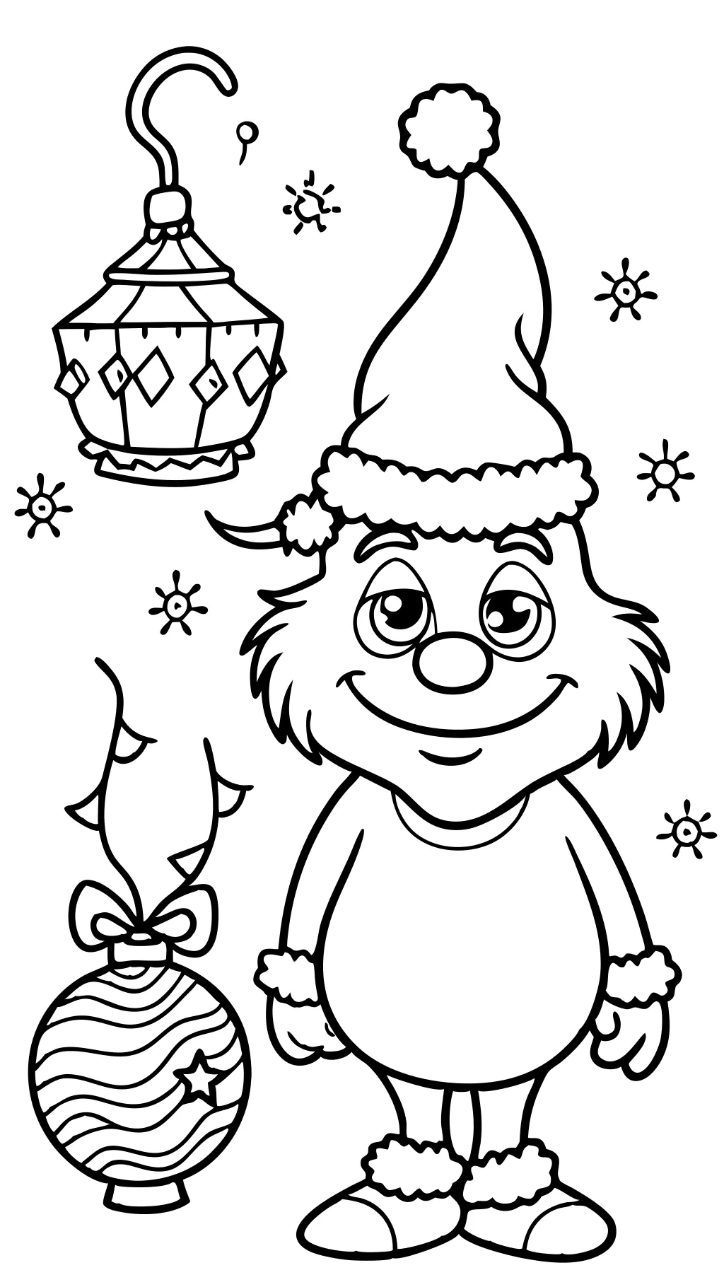 grinch coloring pages printable free